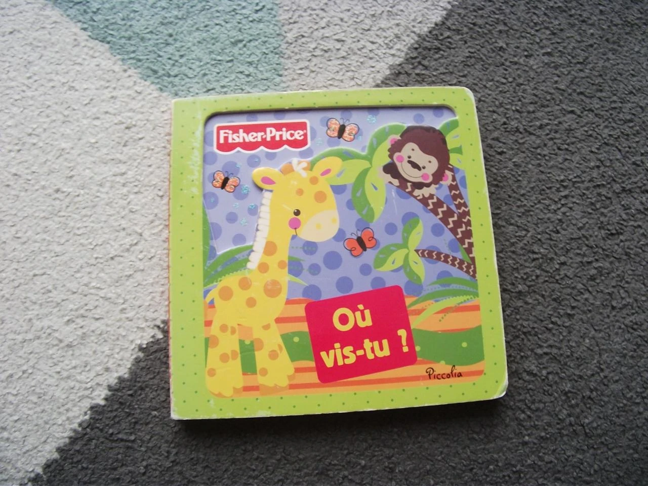 Livre cartonné Où vis tu ?